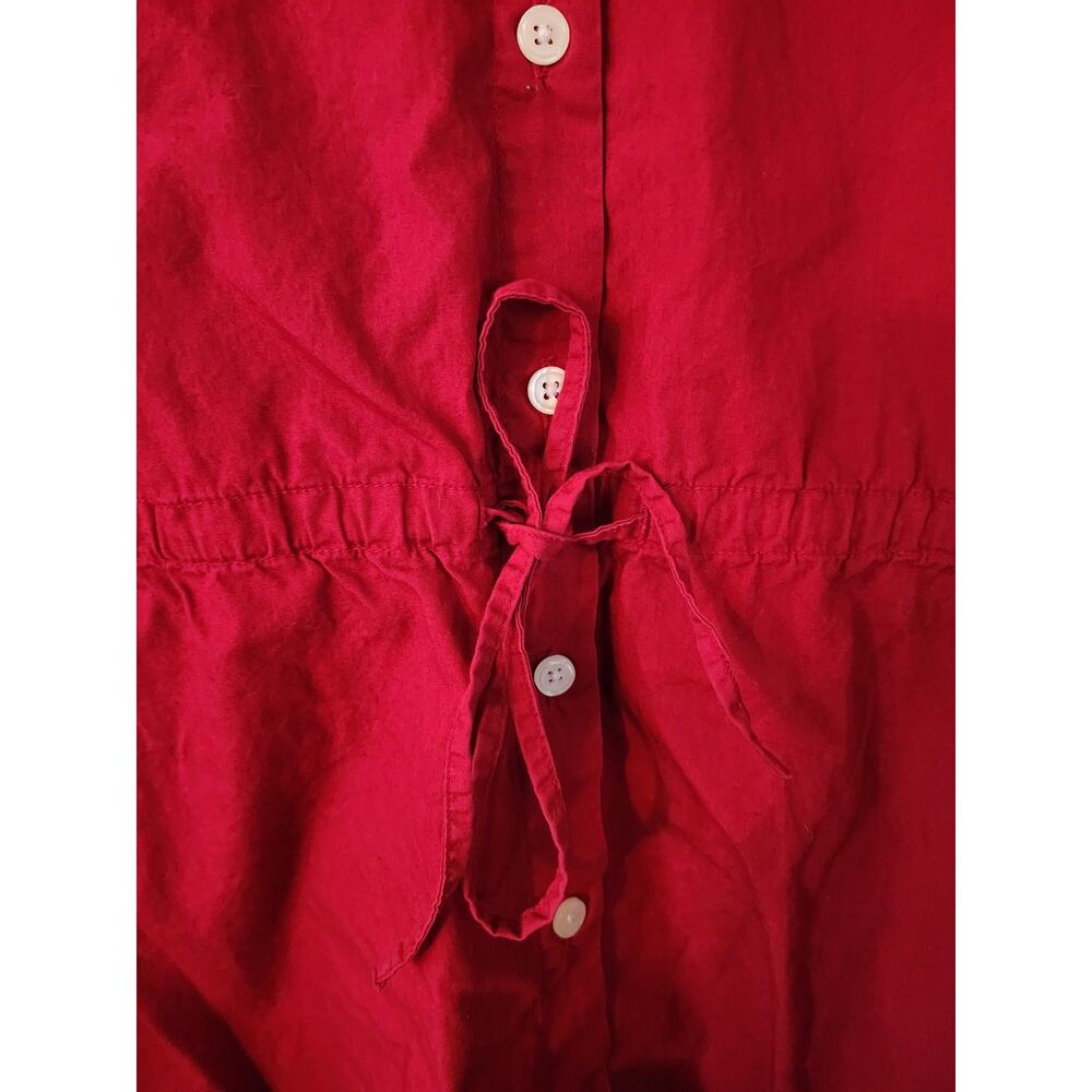IN due time red maternity Long Sleeve shirt Size Large - Picture 3 of 6